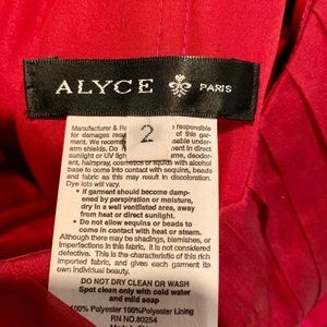 Alyce Paris short fit and flare cocktail dress.